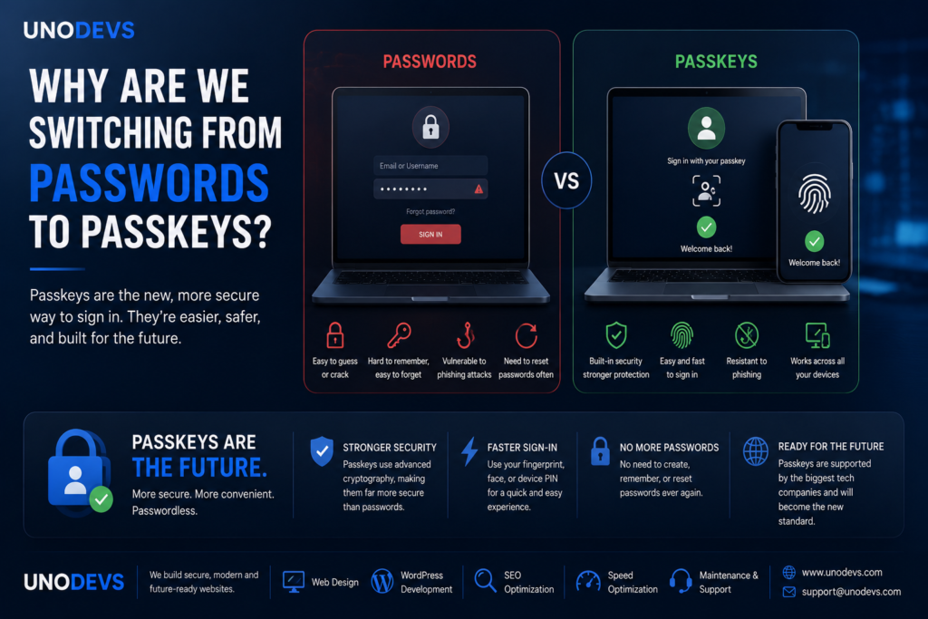Why are we switching from passwords to passkeys?